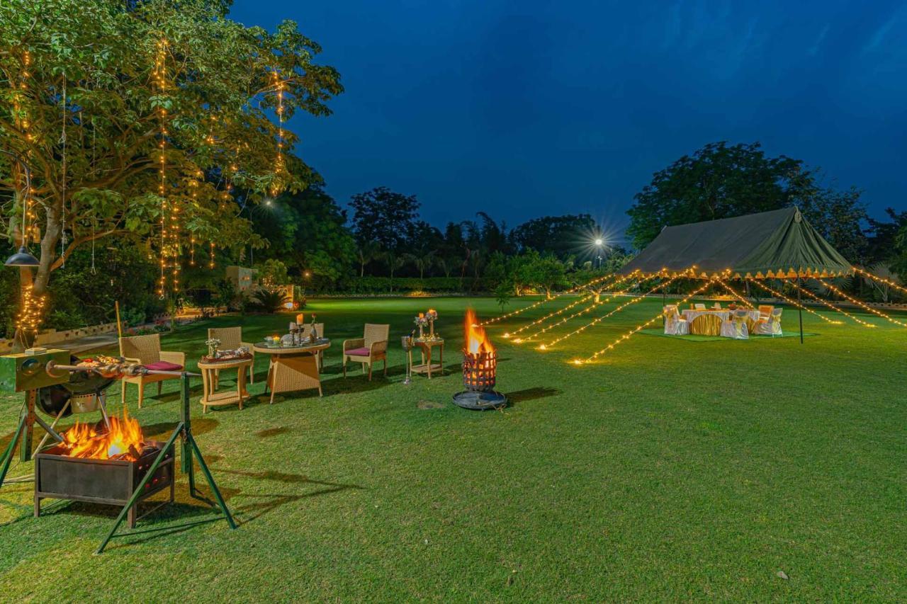 Stayvista'S Peacocks & Partridges - Hoshiarpur - Amidst Greenery With Terrace, Indoor Fireplace, Bar & Snooker Table Bagian luar foto